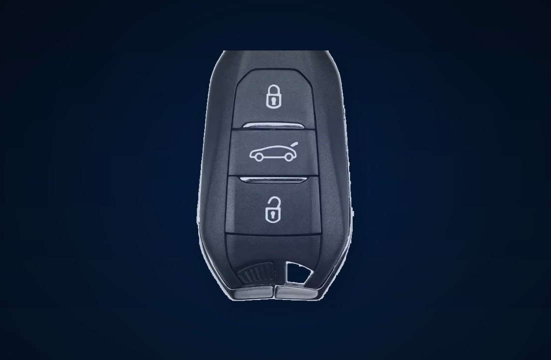 Exemple de clé Citroën