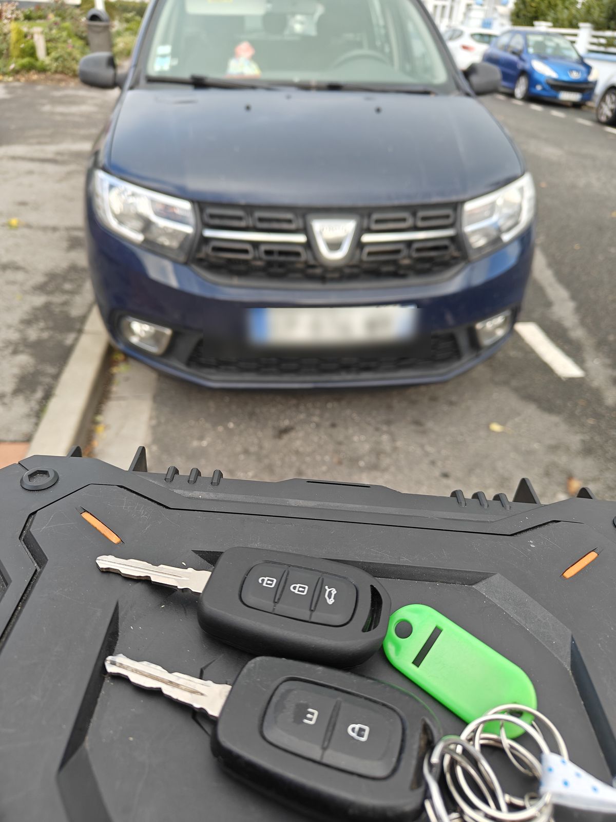 Ajout de clé pour Dacia Sandero